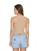 SOLEIL LIVE THE SEARCH RIB TANK - Latte - Rip Curl